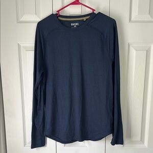 Rhone Men's Navy Long Sleeve Shirt
